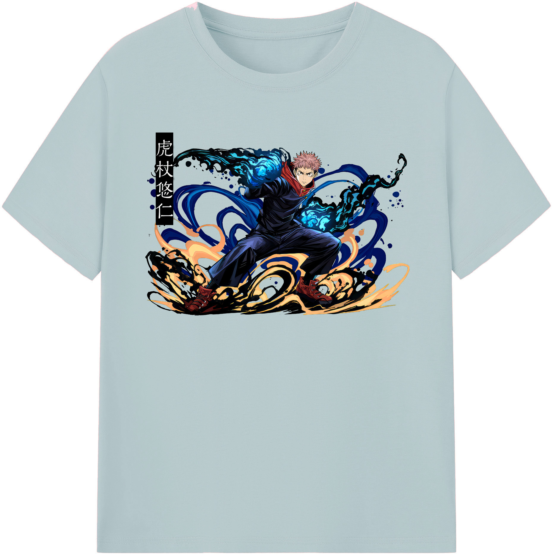（画像用） 呪術廻戦 Jujutsu Kaisen 綿100％半袖Tシャツ（フロントプリント）
